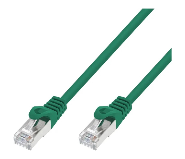 ExtraLink Kat.7 S/FTP 2m 20G Zielony Patchcord LAN miedź skrętka - 1543688 - zdjęcie